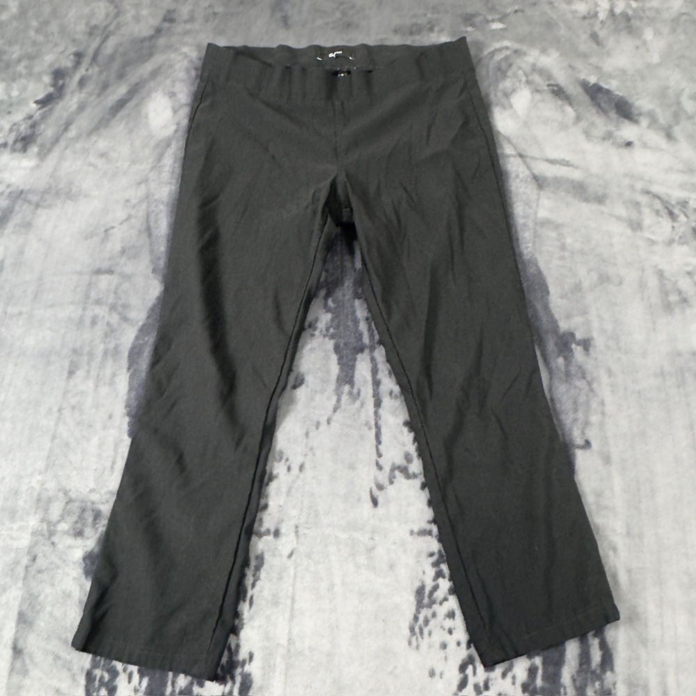Express Pants Womens 8 Black Pull On Stretch Cropped Dress Leggings 2739